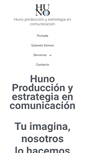 Mobile Screenshot of hunoproduccion.com